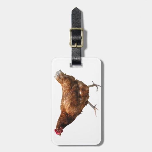 Chicken Hen Bagagelabel (Voorkant verticaal)