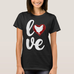Chicken Hen Cute Polka Dot Chicken T-shirt