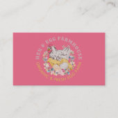 Chicken Hen Egg Farmhouse Visitekaartje (Voorkant)