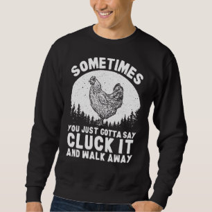 Chicken Hen Farmer Trui