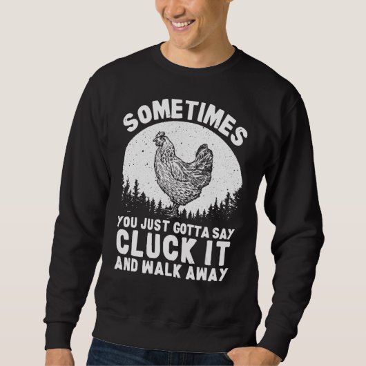 Chicken Hen Farmer Trui (Voorkant)