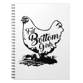 Chicken Hen Fat Bottom Notitieboek