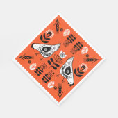 Chicken Hen Folk Art Servet (Hoek)