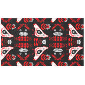 Chicken Hen Folk Art Tafelkleed (Voorkant (Horizontaal))
