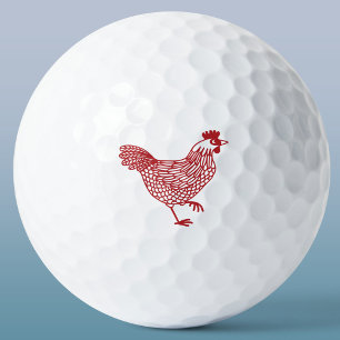 Chicken Hen Golfballen