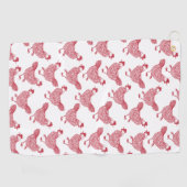 Chicken Hen Golfhanddoek (Horizontaal)