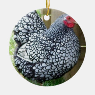 Chicken Hen Keramisch Ornament