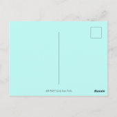 CHICKEN HEN PARTIJ, LAND FEATHERED FRIENDS Funny Briefkaart (Achterkant)