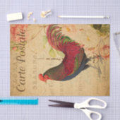  Chicken Hen Rooster afbeelding Frans Tissuepapier (Craft)