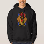 chicken hen rooster hoodie (Voorkant)