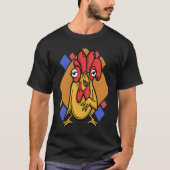chicken hen rooster t-shirt (Voorkant)