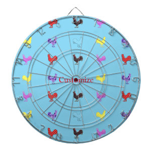 Chicken Hens Thunder_Cove Dartbord