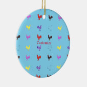 Chicken Hens Thunder_Cove Keramisch Ornament (Rechts)