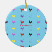 Chicken Hens Thunder_Cove Keramisch Ornament (Voorkant)