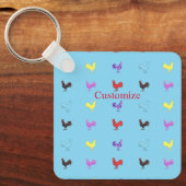 Chicken Hens Thunder_Cove Sleutelhanger (Voorkant)