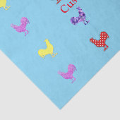 Chicken Hens Thunder_Cove Tissuepapier (Detail)