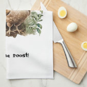 Chicken House Haan en Kippen Theedoek (Quarter Fold)