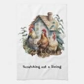 Chicken House Haan Theedoek (Verticaal)