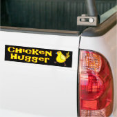 Chicken Hugger Bumpersticker (Op Truck)