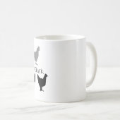 Chicken Humor: Wat is de Fuster Cluck? Koffiemok (Voorkant rechts)