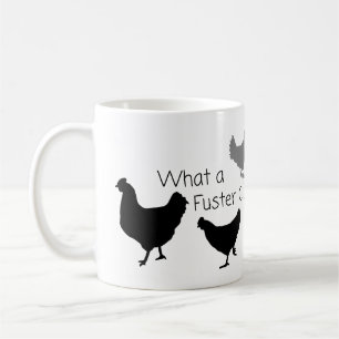 Chicken Humor: Wat is de Fuster Cluck? Koffiemok