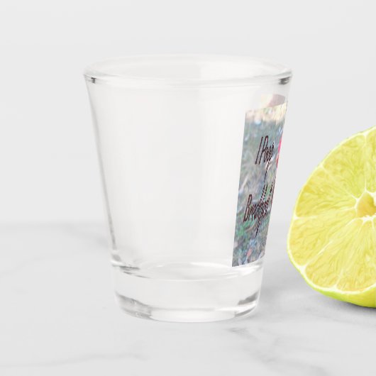 Chicken I poop Breakfast Funny Humor Shot Glas (Links)