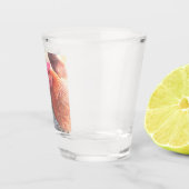 Chicken I poop Breakfast Funny Humor Shot Glas (Rechts)