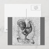  Chicken Illustration Briefkaart (Voorkant / Achterkant)