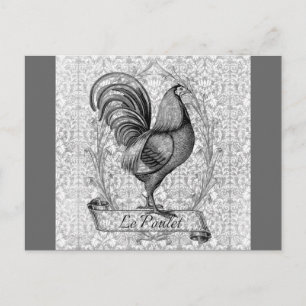  Chicken Illustration Briefkaart
