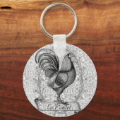  Chicken Illustration Sleutelhanger (Voorkant)