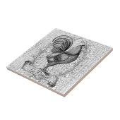 Chicken Illustration Tegeltje (Zijkant)