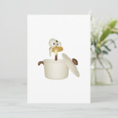 Chicken in Soup Invitation Kaart (Staand voorkant)