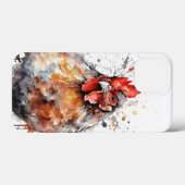 Chicken iPad iPhone Case Waterverf Hen Rooster (Achterkant (horizontaal))