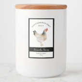 Chicken Jerky Label Voedselcontainer Etiket (Voorkant)