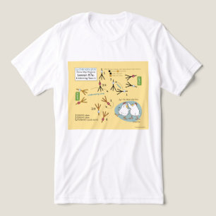 CHICKEN JIVE DANCE STEP DIAGRAM door Sandra Boynto Tri-Blend Shirt