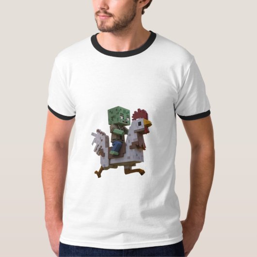Chicken Jockey Essential T-Shirt (Voorkant)