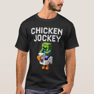 Chicken Jockey Funny Meme T-shirt