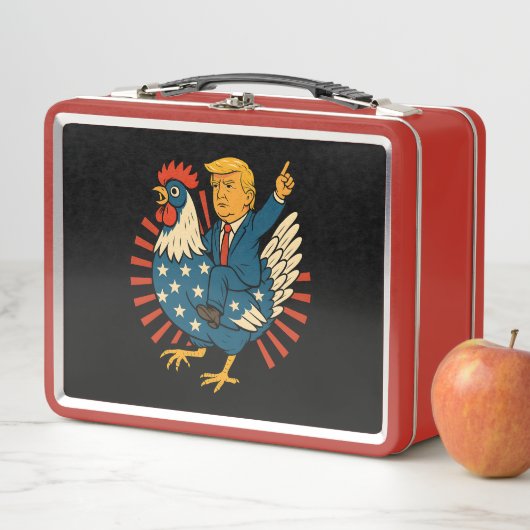 Chicken Jockey Trump Funny Meme (In situ)