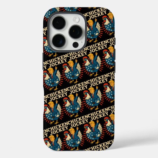 Chicken Jockey Trump Funny Meme Case-Mate iPhone Case (Achterkant)