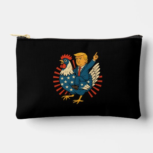 Chicken Jockey Trump Funny Meme Etui (Voorkant)