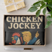 Chicken Jockey Trump Funny Meme Tissuepapier (Geschenk)