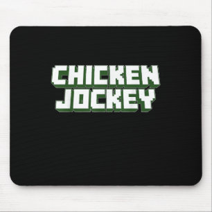 Chicken Jockey Video Game Viral Gamer Meme Kostuum Muismat