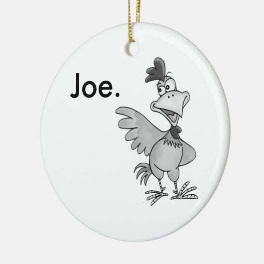 Chicken Joe Ornament (Links)