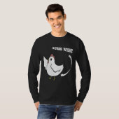 Chicken Joking Raad eens wat T-shirt (Voorkant volledig)