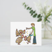 Chicken Keeping Briefkaart (Staand voorkant)