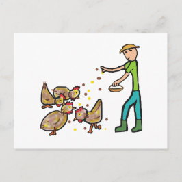 Chicken Keeping Briefkaart