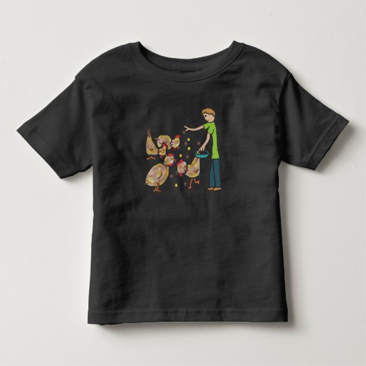 Chicken Keeping Kinder Shirts (Voorkant)