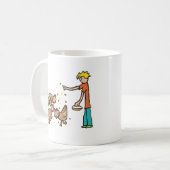 Chicken Keeping Koffiemok (Voorkant links)