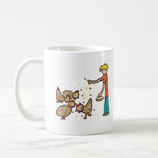 Chicken Keeping Koffiemok (Links)