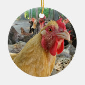 Chicken Keramisch Ornament (Voorkant)